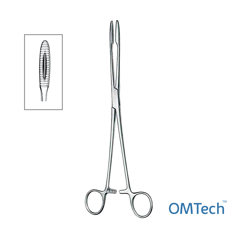 Корнцанг (зажим для операційної білизни) за Gross-Maier (Грос-Майєр), прямий, довжина 22,5 см INSIDEMED